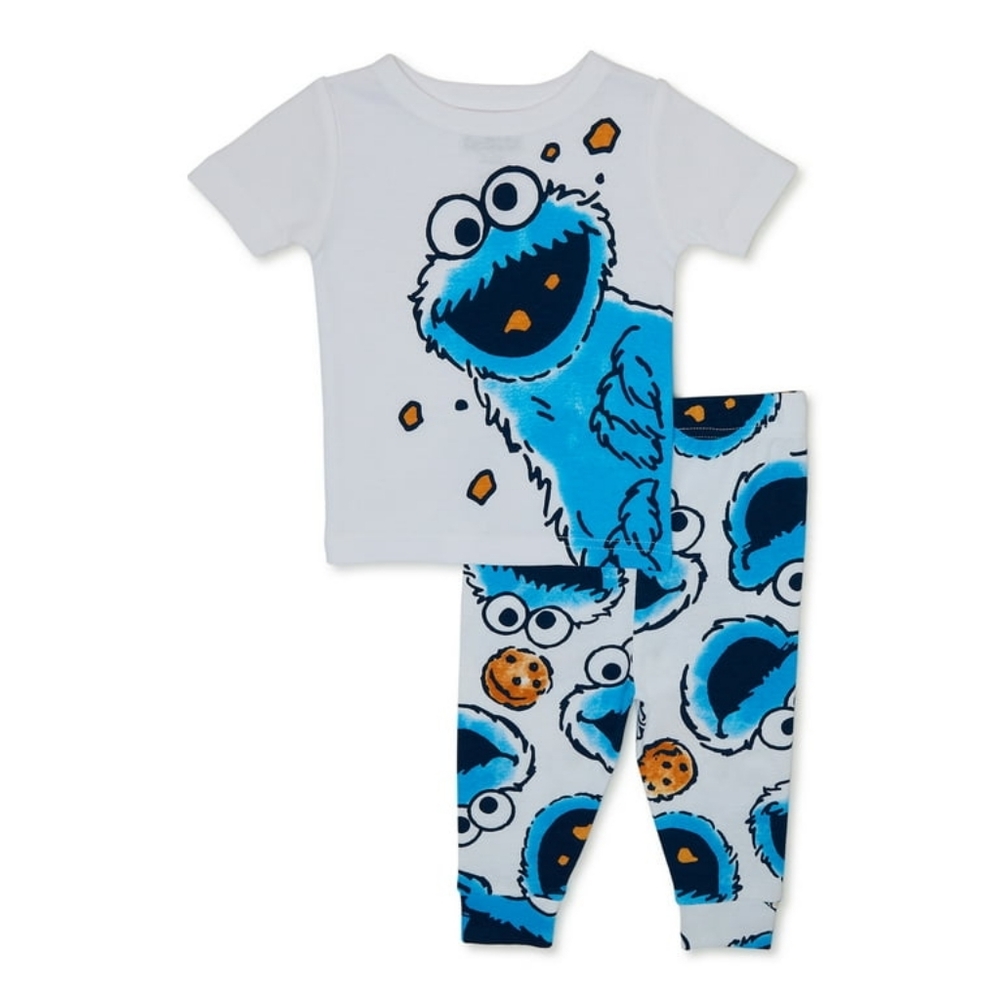 Sesame Street Cookie Monster Two-Piece Sleep Set